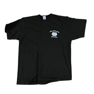 XL CHILL CAT men's black tee t-shirt NYAIKE NYACOSTE PUNYA YANS ADNIYAS NYA EAR